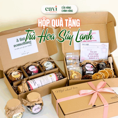 Set Hộp Quà Tặng Trà Hoa Thiên Nhiên