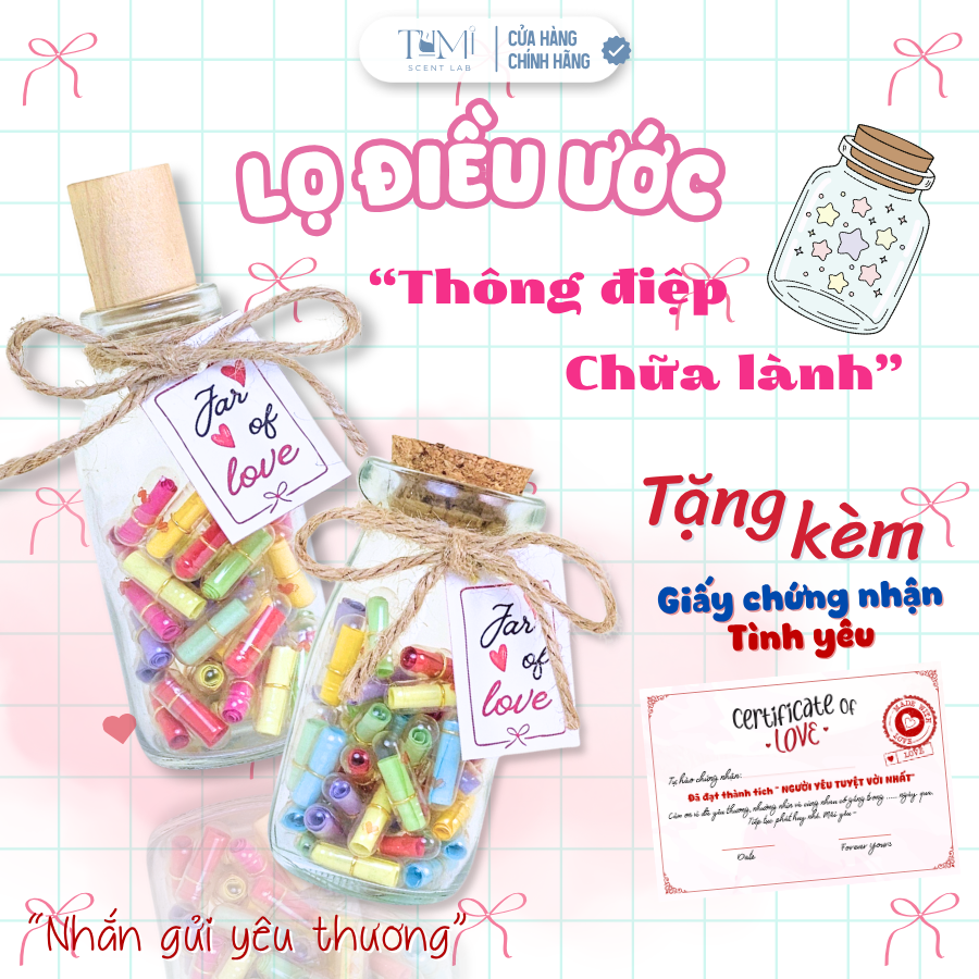 Lọ Thông Điệp Chữa Lành – Gửi Lời Chúc Ý Nghĩa