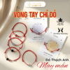 Vòng Tay Chỉ Đỏ Đá Thạch Anh