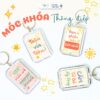Móc Khóa Thông Điệp Truyền Động Lực