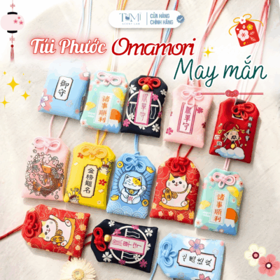 Túi Phước Omamori May Mắn – Thu Hút Tài Lộc, Tình Yêu