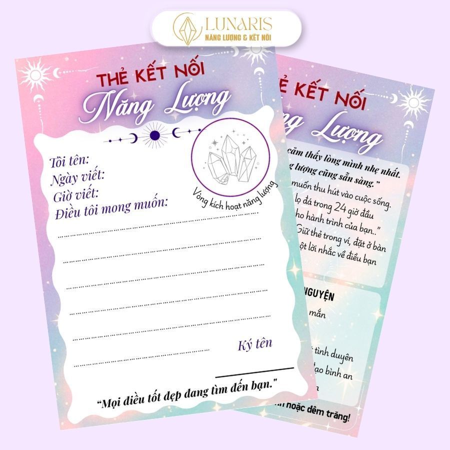 Thẻ Kết Nối Năng Lượng Giúp Hỗ Trợ Thiền, Tăng Tập Trung Và Phát Triển Bản Thân