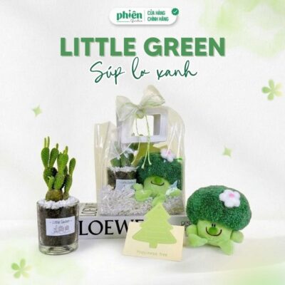 Túi Quà Little Green Hộp Quà Tặng Đồng Nghiệp, Doanh Nghiệp,Tặng Bạn Gái, Tốt Nghiệp