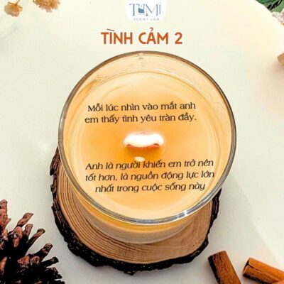 Set Quà Tặng Nến Thơm Thông Điệp Ẩn Theo Yêu Cầu,Tặng Người Yêu, Bạn Bè, Đồng Nghiệp