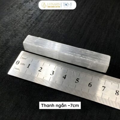 Đá Selenite Tự Nhiên, Đá Thanh Tẩy, Sạc Năng Lượng Cho Đá, Hỗ Trợ Thiền, Thanh Lọc Không Gian, Decor
