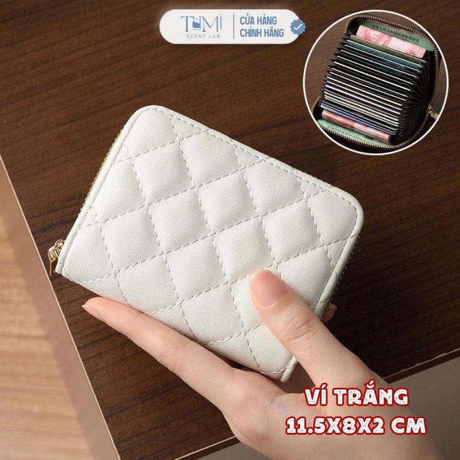 Ví Nữ Mini Nhiều Ngăn – Đựng Tiền Gọn Gàng, Phong Cách Hàn Quốc, Dùng Hàng Ngày