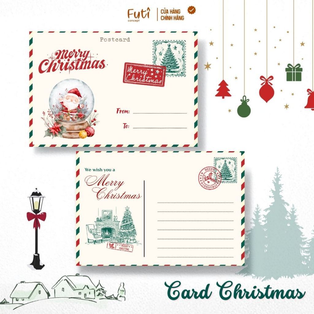 PostCard Viết tay, Thiệp Giấy In Hình Valentine, Thiệp Viết Tay Đáng Yêu Ghi Lời Chúc