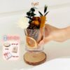 Ly Hoa Gỗ Khô Khuếch Tán Tinh Dầu – Tỏa Hương Dịu Nhẹ, Khử Mùi Không Gian, Dùng Trang Trí