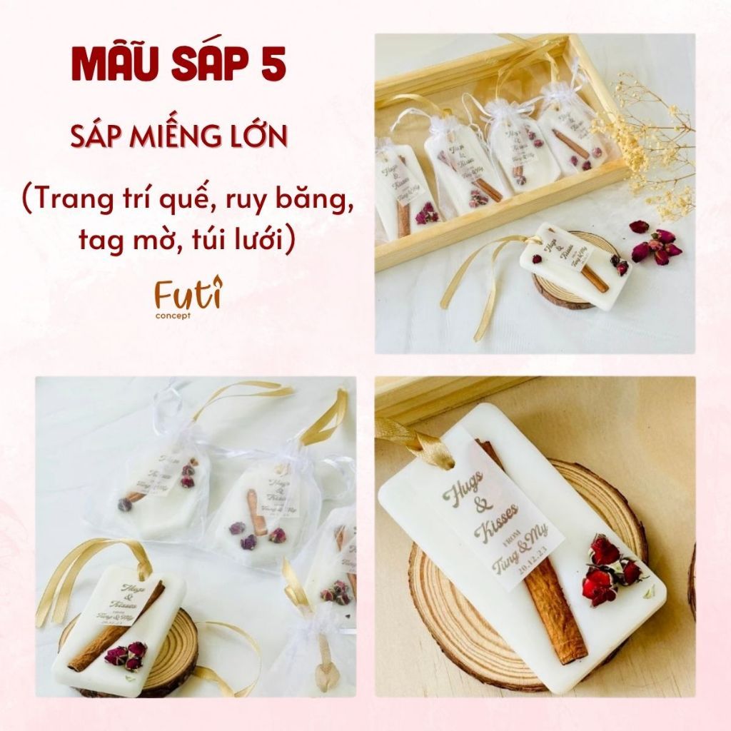 Combo 50 Quà Tặng Thơm, Quà Tri Ân, Tặng Sự Kiện, Đám Cưới Wedding