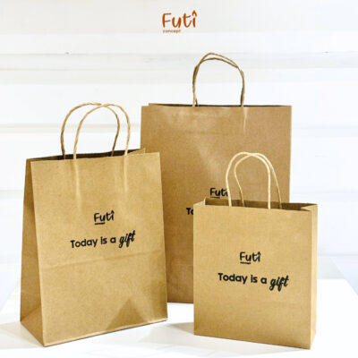 Túi Giấy Kraft Có Quai