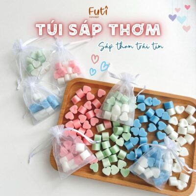 Túi Viên Sáp Thơm Hình Trái Tim