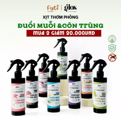 Xịt Thơm Phòng Tinh Dầu Sả Chanh, Lavender