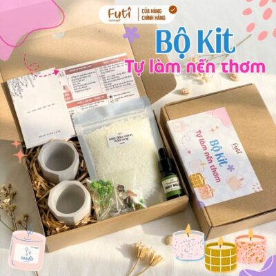 Bộ Kit Tự Làm Nến Thơm