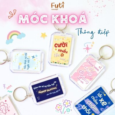 Móc Khoá Thông Điệp