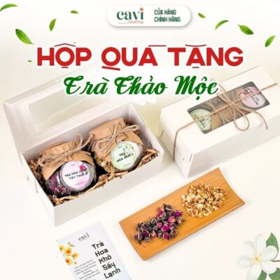 Set 2 Lọ Trà Hoa Sấy Lạnh, Thanh Nhiệt Cơ Thể, Thư Giãn