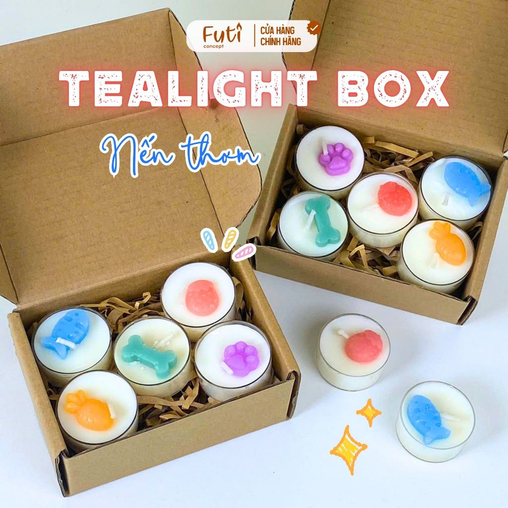 Set Nến Tealight Topping