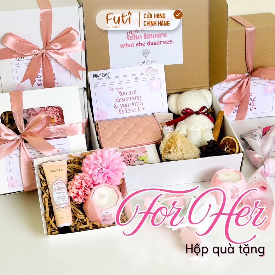 Hộp Quà Tặng Nến Thơm, Sáp Thơm