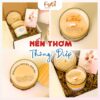 Hộp Quà Nến Thơm Thông Điệp Theo Yêu Cầu