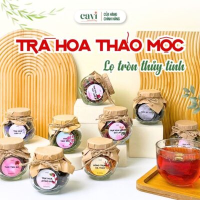 Trà Hoa Sấy Lạnh, Thanh Nhiệt Cơ Thể, Thư Giãn Tinh Thần, Lọ 180ML